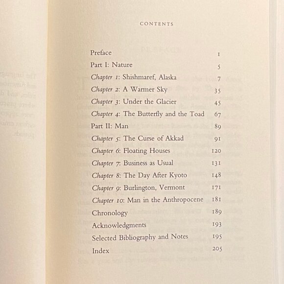 "Field Notes from a Catastrophe," by Elizabeth Kobert, 2006 First Ed. Hardcover - Picture 8 of 9